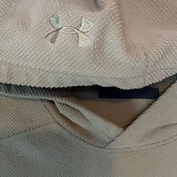 Mens Under Armour Green Coldgear Hoodie Small - Picture 3 of 4